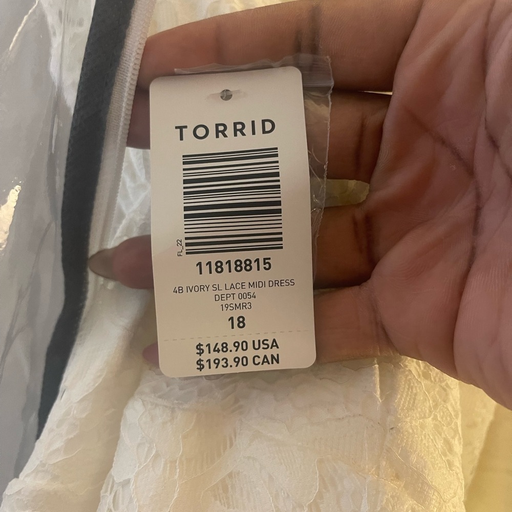 Torrid dress size 18 - Picture 2 of 2